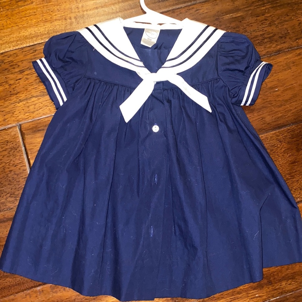 Adorable sailor dress